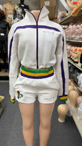 Mardi Gras White set